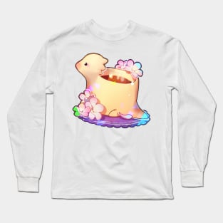 undertale- alphys cup Long Sleeve T-Shirt